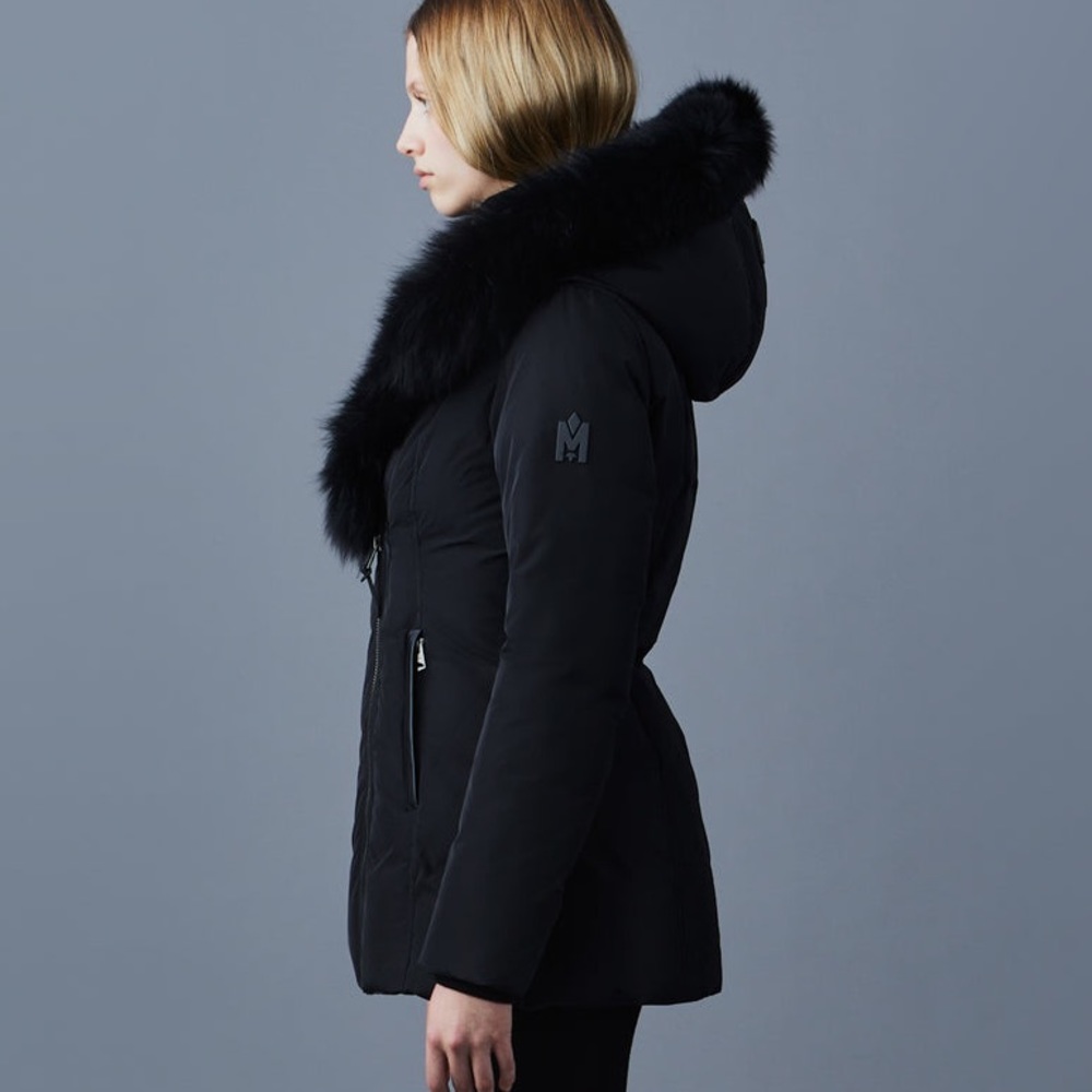 MACKAGE ADALI-BX BLACK L - BRAND NEW LADIES DOWN COAT - Picture 4 of 6